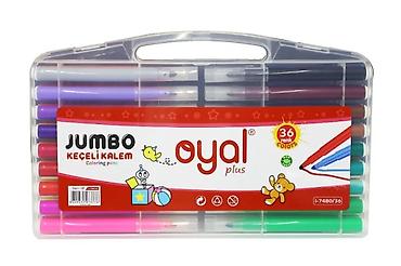 doska marker: Oyal i-7480 Jumbo Flomaster Dəsti – 36 rəng Məhsul təsviri: Oyal — 1