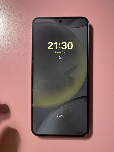Samsung: Samsung Galaxy S24, 512 GB, rəng - Boz, Sensor, Barmaq izi, Simsiz şarj