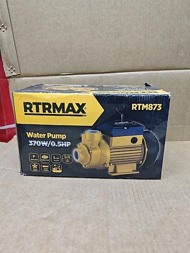 насос для воды из реки: Водяной насос RTRMAX RTM873 - Модель: RTM873 - Мощность: 370 Вт / 0.5 — 1