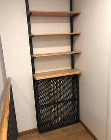 plave stolice: MASKA ZA RADIJATOR POLICA ZA KNJIGE | Izrada nameštaja po meri — 3