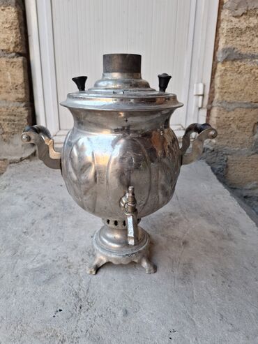 Samovarlar: İşlənmiş Od Samovar, 5 l, Ünvandan götürmə