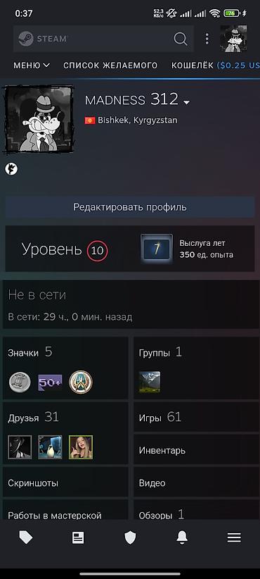 nintendo switch v2: Продажа Steam‑аккаунта с библиотекой из 61 игры. в семейной группе 91 — 1