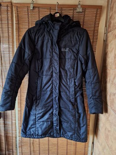 reserved jakne ženske: Jack Wolfskin, M (EU 38), Single-colored, With lining, Down