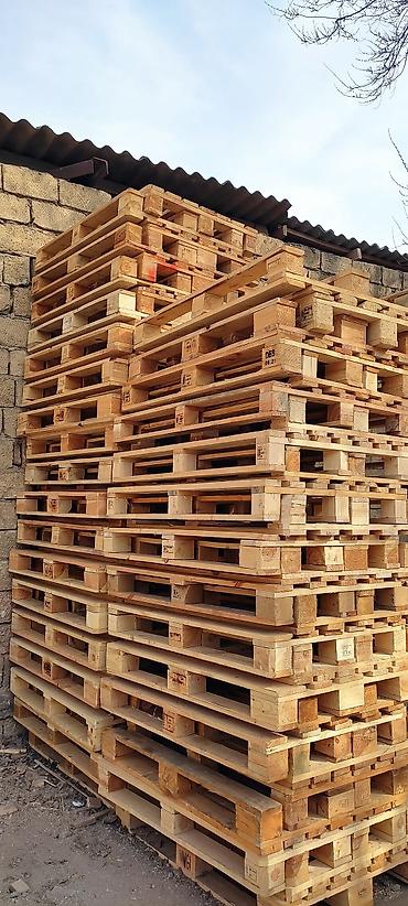 Palletlər, paddonlar: Paletlerin topdan satisi
80*120
1*120
EPAL — 1