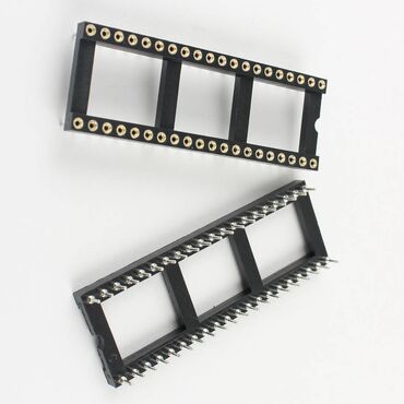 Другой домашний декор: Розетка DIP-40 контактная SCSM-40 - DIP панель для микросхем, 40