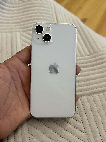 iphone 17 bakı: IPhone 13, Ağ, Simsiz şarj — 1