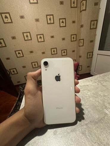 телефоны редми 9т: IPhone Xr, Б/у, 64 ГБ, Белый, Чехол, 80 %