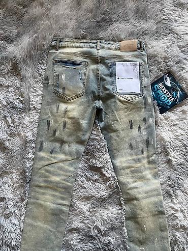 Джинсы: Мужские джинсы, M, Nike, Новый, цвет - Голубой — 2