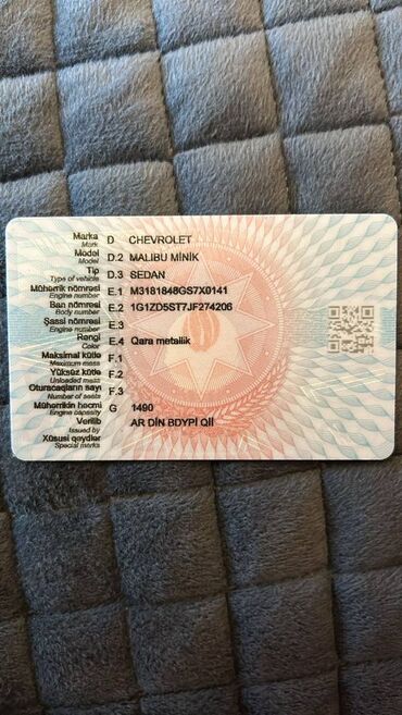 Chevrolet: Chevrolet Malibu: 1.5 l | 2018 il 41800 km Sedan — 4