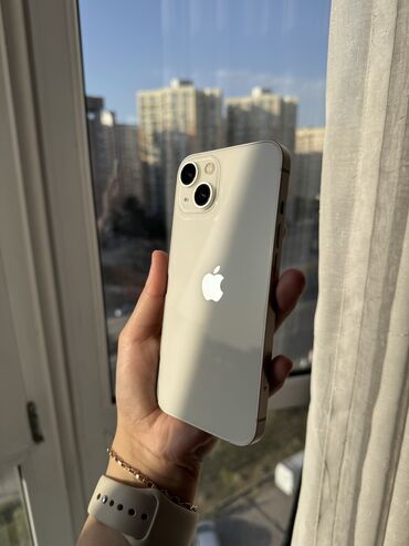 бу стиральные машина: IPhone 13, Б/у, 128 ГБ, Белый, Кабель, Коробка, 78 %