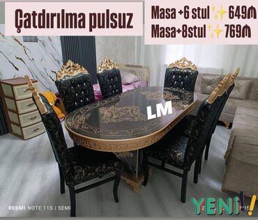 продаю айфон 6: Möhtəşəm TACMARAL masa dəsti👑 Yüksək keyfiyyətlə Qiymət : Masa
