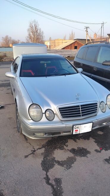 видно: Mercedes-Benz CLK 200: 1999 г., 2 л, Автомат, Бензин, Купе