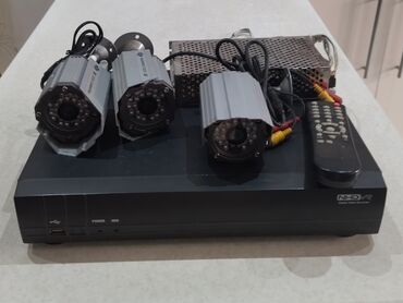видеорегистратор для видеонаблюдения бишкек: Камера видеонаблюдения 3 шт. Заказывали из Кореи. NHD VR