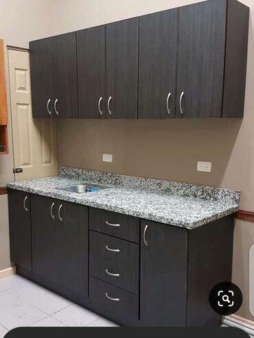 Sifarişlə mətbəx mebeli: Sifarişlə mətbəx dəsti, Özü çəkən petlələr, MDF — 17