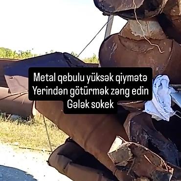 Qara metal görürük doğruyub götürede bilirik zəng edin • Material