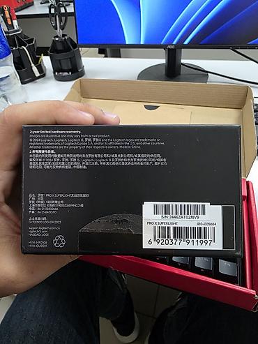 Компьютер жана ноутбук аксессуарлары: Продаю мышку Logitech Pro X Superlight, оригинал, новая не — 5