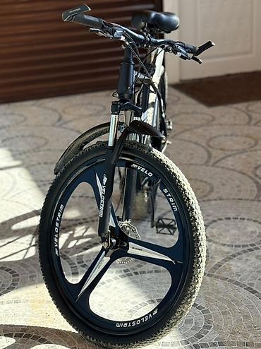velosbet 24: Velostrim dağ velosipedi - Güclü alüminium ərintili çərçivə, düz (MTB — 4