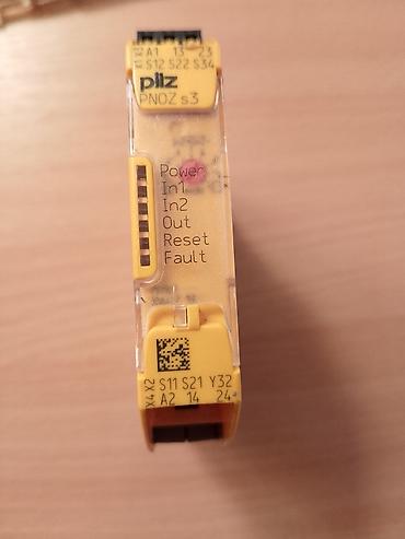 prednja kamera za auto: Pilz PNOZ s3 – sigurnosni relej (Made in Germany) - Model: PNOZ s3 C — 1