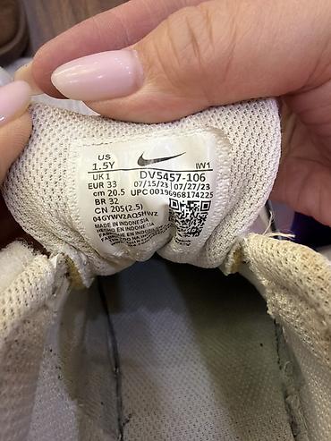 сапаги бу: Балетки для девочки,от Zara 33р. Крассовки найк 33р натуральная кожа — 2