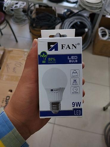 LED-лампа FAN 9W - Тип: LED BULB, светодиодная лампа на базе 2835 SMD