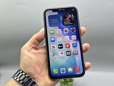 Уюлдук телефондор жана аксессуарлар: IPhone 11, Колдонулган, 256 ГБ, Кара, 100 % — 2