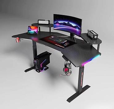 геймер: Игровой компьютерный стол Gaming Tab Pro с регулировкой высоты купить — 6