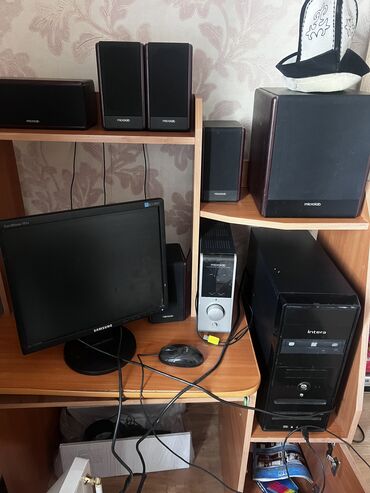 игровая зона: Монитор, Samsung, Колдонулган, LCD