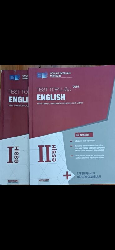 mektebeqeder hazirliq testleri muellimler ucun: English bank testleri 1-2 hisse