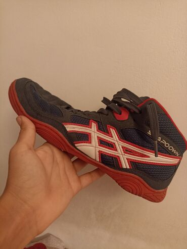 спортивные бриджи мужские: Борцовки Asics (высокие) - Тип: спортивная обувь для борьбы/борцовки
