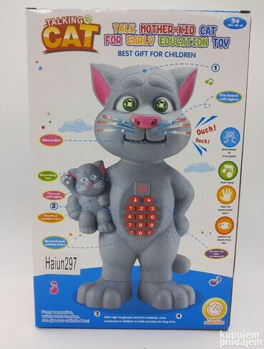 univerzalna automatska glava za trimer: Veliki brbljivi Talking Tom Veliki brbljivi Talking TomVeliki brbljivi