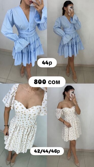 Повседневные платья: Повседневное платье, Осень-весна, Платье-рубашка at lalafo.kg — 2 Повседневные платья: Повседневное платье, Осень-весна, Платье-рубашка — 2