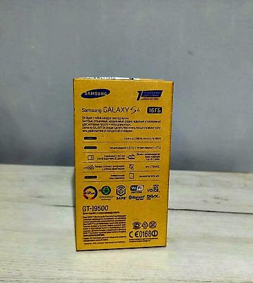 orjinal airdots: Samsung Galaxy S4, 16 GB, rəng - Ağ, Sensor — 6