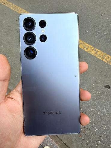 s25: Samsung Galaxy S25 Ultra, 256 GB, rəng - Gümüşü, Simsiz şarj — 1