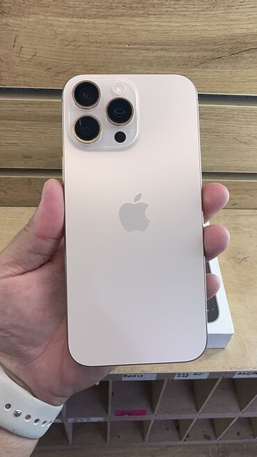 не рабочее состояние: IPhone 16 Pro Max, Б/у, 256 ГБ, Коробка, 98 %