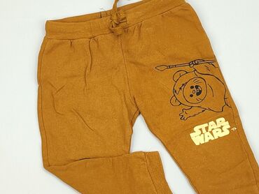 spodnie z wysokim stanem materiałowe: Sweatpants, Fox&Bunny, 2-3 years, 92, condition - Very good