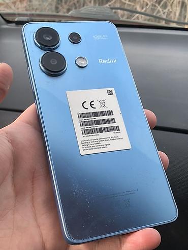 Redmi, Redmi Note 13, Б/у, 256 ГБ, цвет - Голубой, 2 SIM