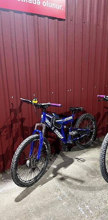 velo: Məhsul: dağ velosipedi – SPEEDBIKES SPIRIT (mavi rəng) Təsvir: - — 2