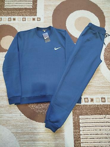 форма для фудбола: Мужской спортивный костюм, L, Nike, Новый, цвет - Синий, Бесплатная доставка — 2