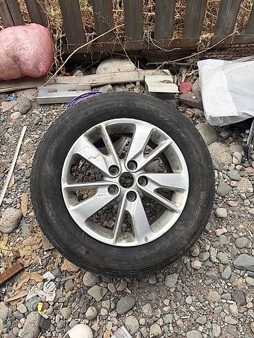 225 60 р16: Запаска на киа к5, хюндай сонаиа Колесо в сборе: легкосплавный диск + — 1