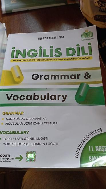 Məhsul: “İngilis Dili – Grammar & Vocabulary” (Nərgiz R. Nəcəf