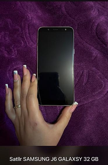 Samsung Galaxy J6, 32 GB, rəng - Qızılı, İki sim kartlı lalafo.az -da Samsung Galaxy J6, 32 GB, rəng - Qızılı, İki sim kartlı
