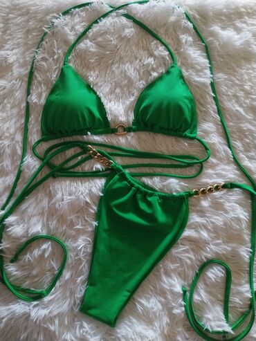 Kupaći kostimi: S (EU 36), Likra, Jednobojni, bоја - Bela — 12