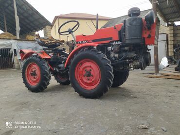 Traktorlar: TZ-4K mini traktor + ikili kotan Xüsusiyyətlər: - Model: TZ-4K — 7