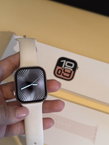 Apple Watch: Apple Watch Series 10, 42 мм, цвет Rose Gold — почти новые! Продаю