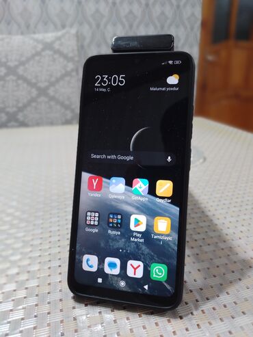 Xiaomi: Xiaomi Redmi 12C, 128 GB, rəng - Qara, 
 Sensor, Barmaq izi, İki sim kartlı