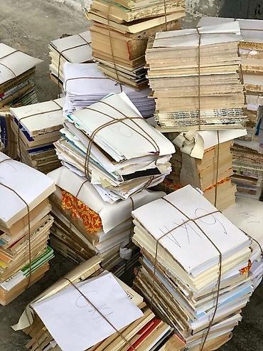пет бутылки: Макулатура, связанная в стопки - Разноформатная бумага: журналы — 1