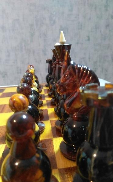 Şahmatlar: Продаю подарочные янтарные шахматы, изготовленные по специальной — 5