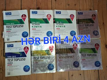 Kitablar, jurnallar, CD, DVD: Hər biri 4 azn içi təzədi