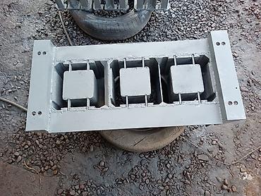 Матрицы для стройматериалов: Матрицы, прессформы для пескоблока в большом объеме, широкий — 16