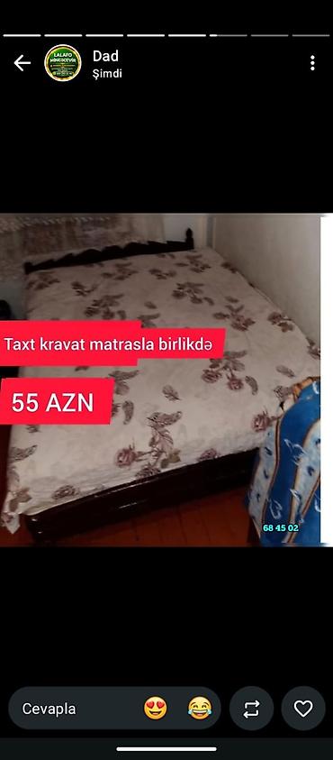 dekor agaclar: Taxt kravat + döşək dəsti - Komplekt: taxt kravat və uyğun ölçülü — 1